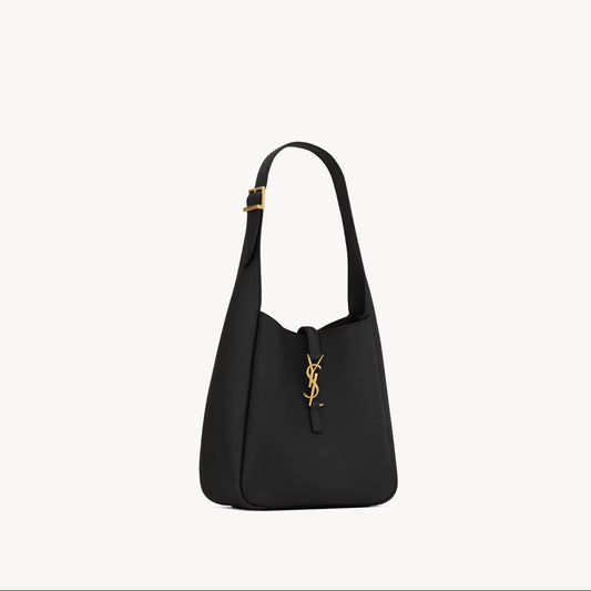 Saint Laurent Le 5 à 7 Supple in Grained Leather