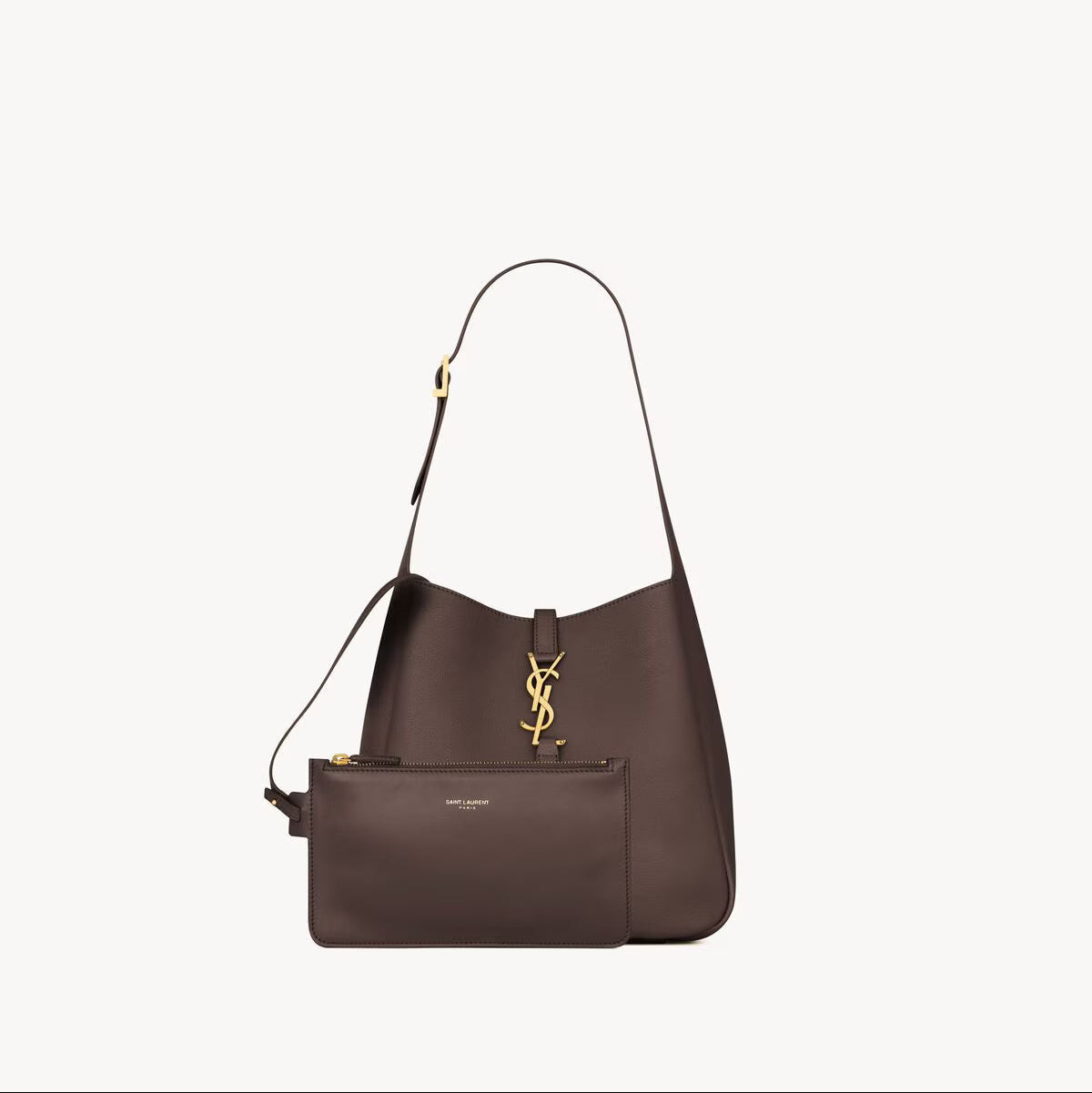 Saint Laurent Le 5 à 7 Supple in Grained Leather