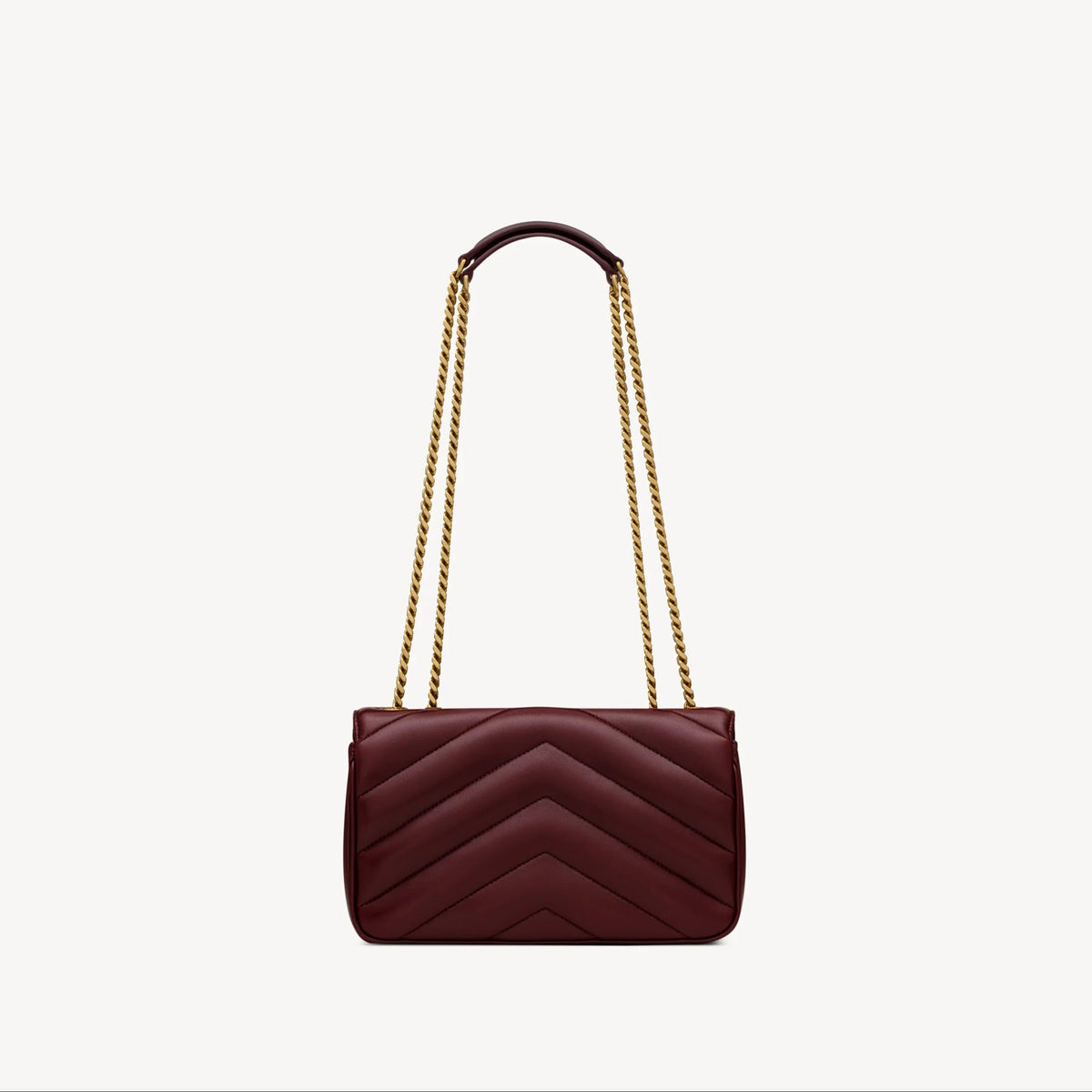 YSL Loulou Small in Matelassé Lambskin