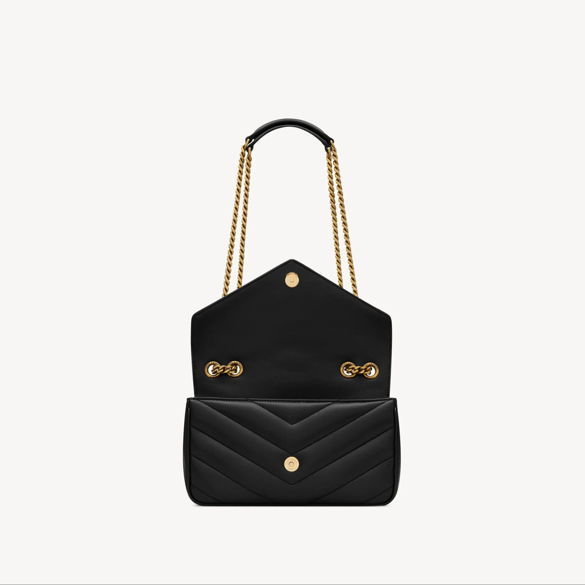 YSL Loulou Small in Matelassé Lambskin