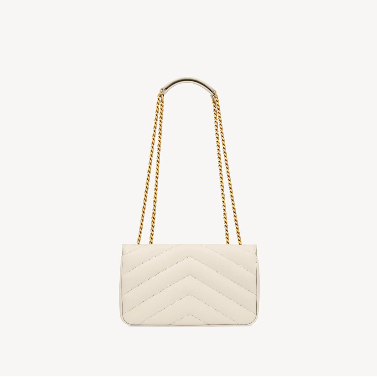 YSL Loulou Small in Matelassé Lambskin