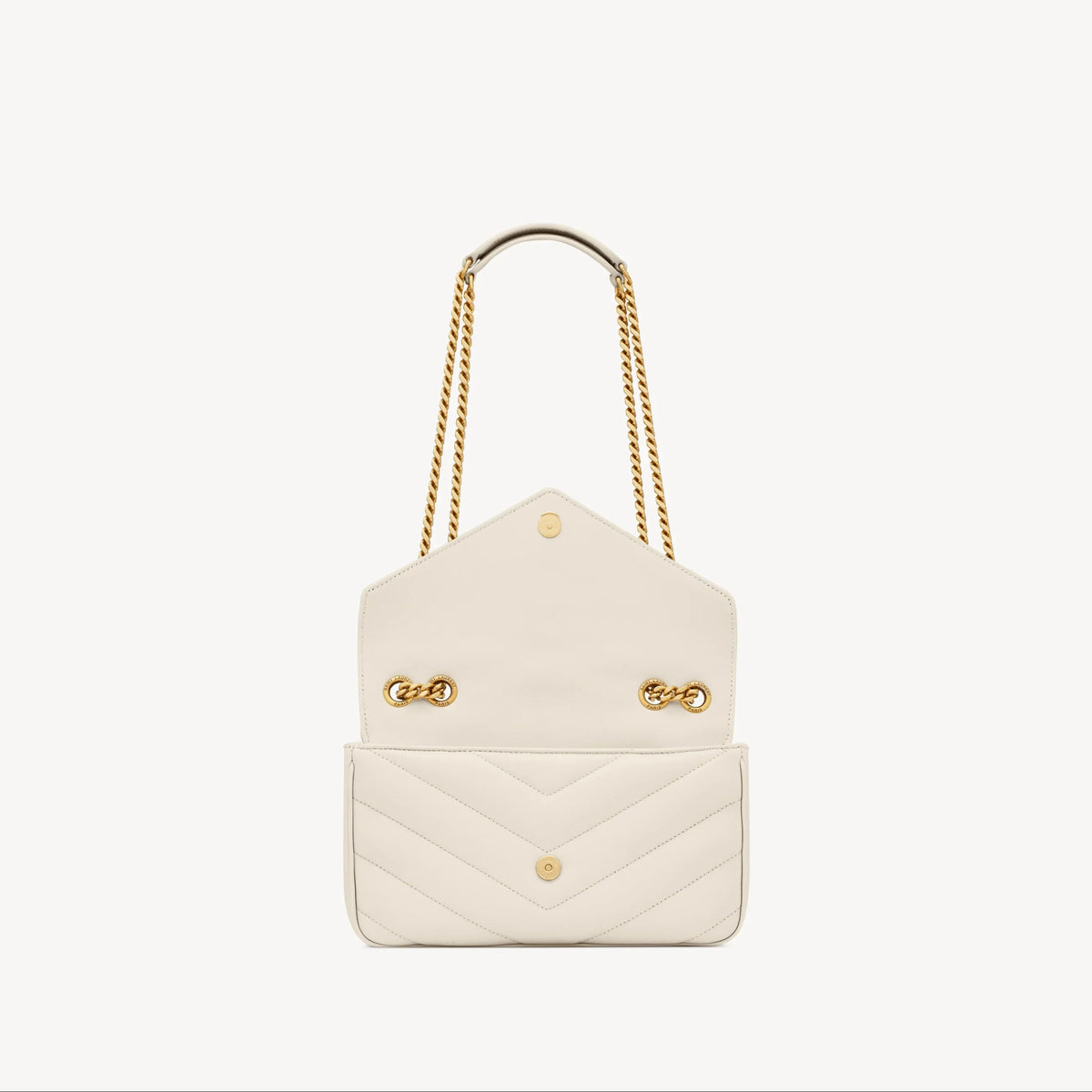 YSL Loulou Small in Matelassé Lambskin