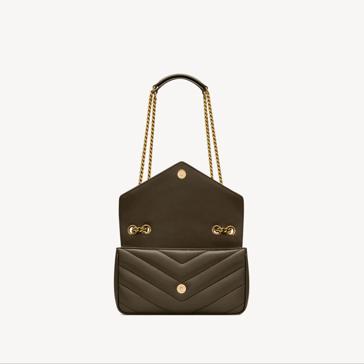 YSL Loulou Small in Matelassé Lambskin