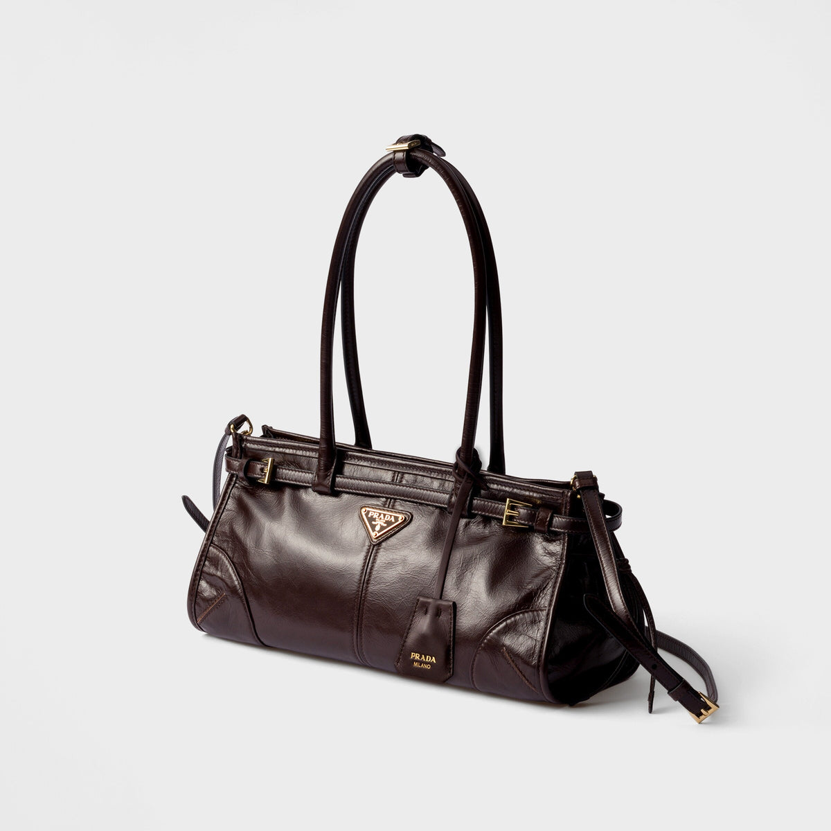 Prada Bonnie Medium Leather Handbag