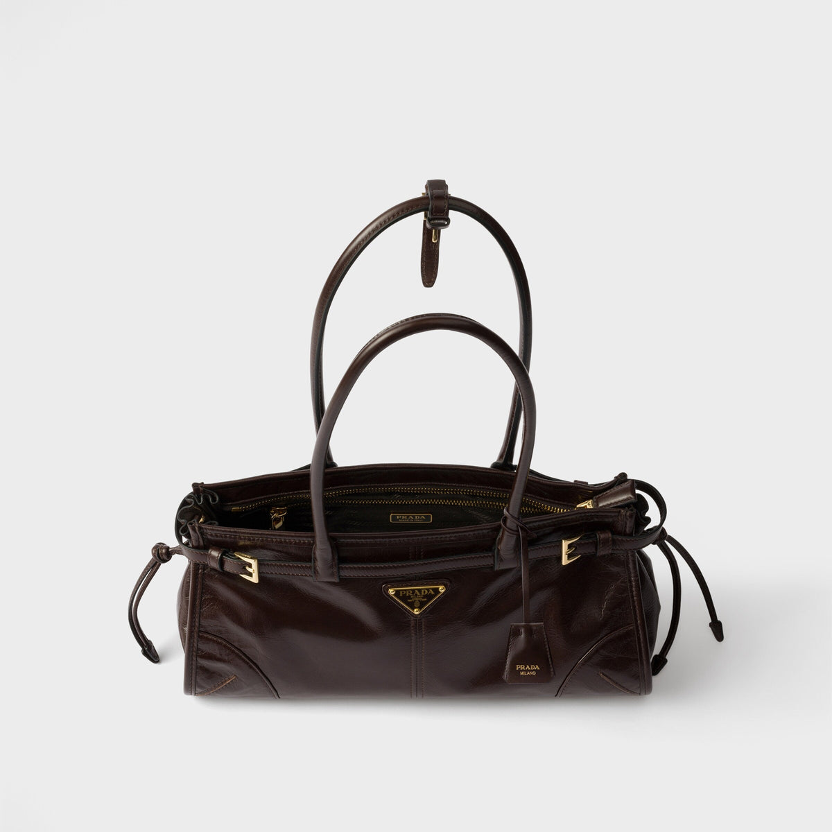 Prada Bonnie Medium Leather Handbag