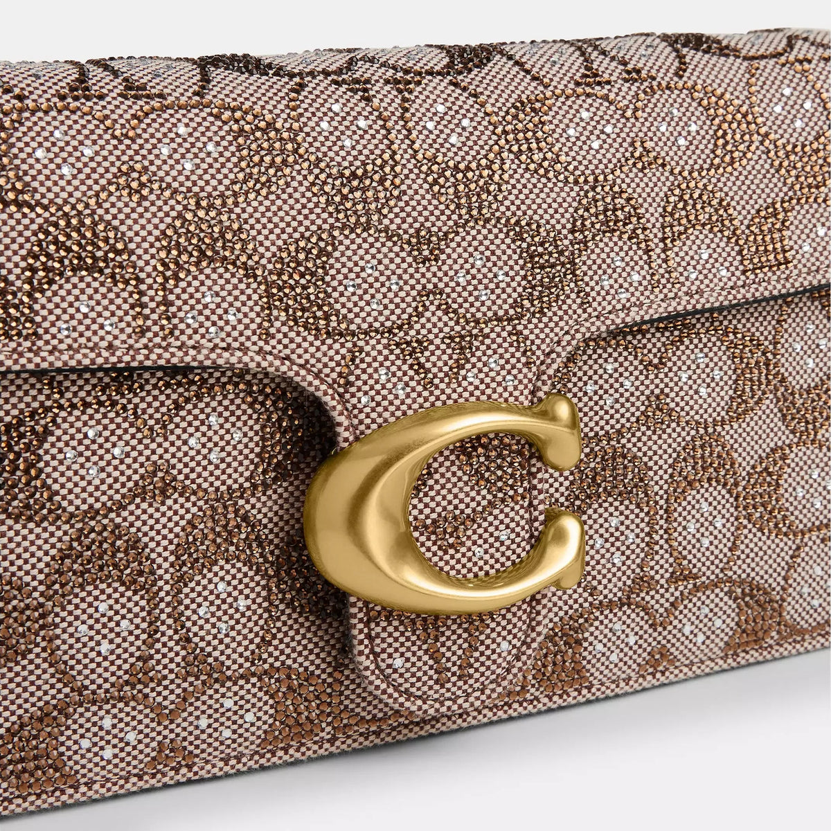 Coach Tabby Shoulder Bag 26 In Crystal Signature Jacquard