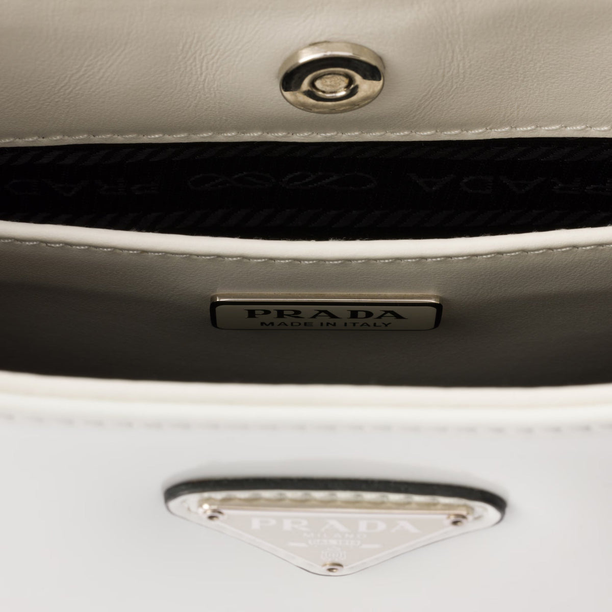 Prada Cleo Brushed Leather Shoulder Bag