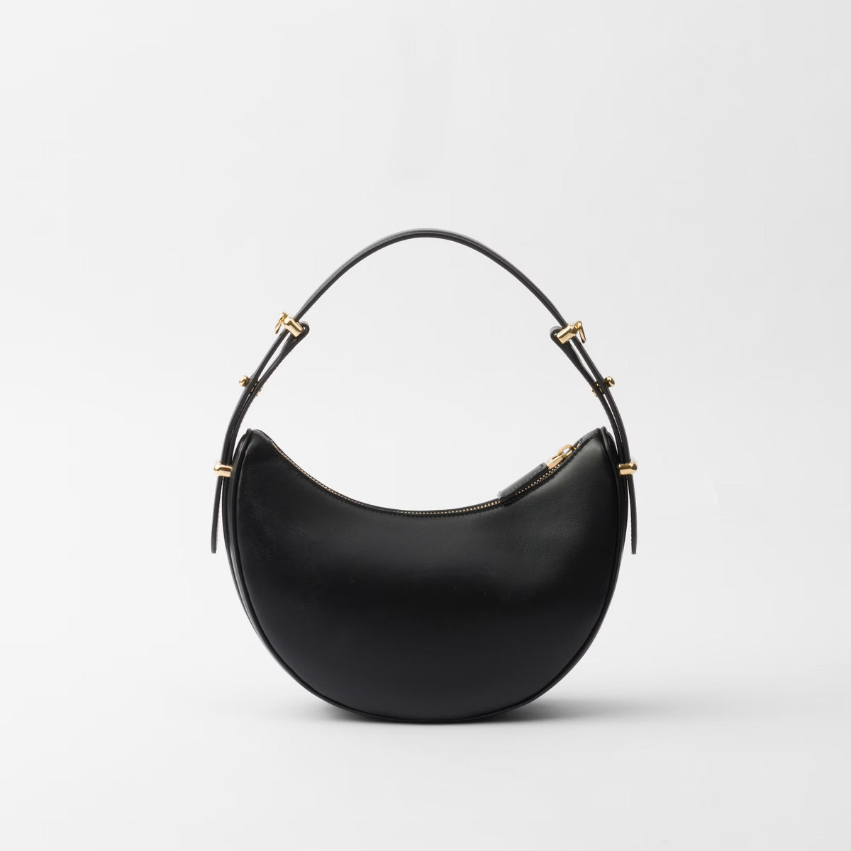Prada Arqué Small Leather Shoulder Bag