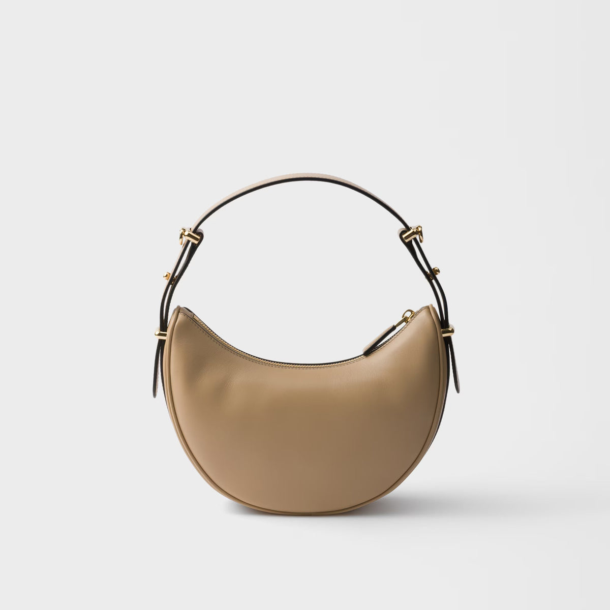 Prada Arqué Small Leather Shoulder Bag