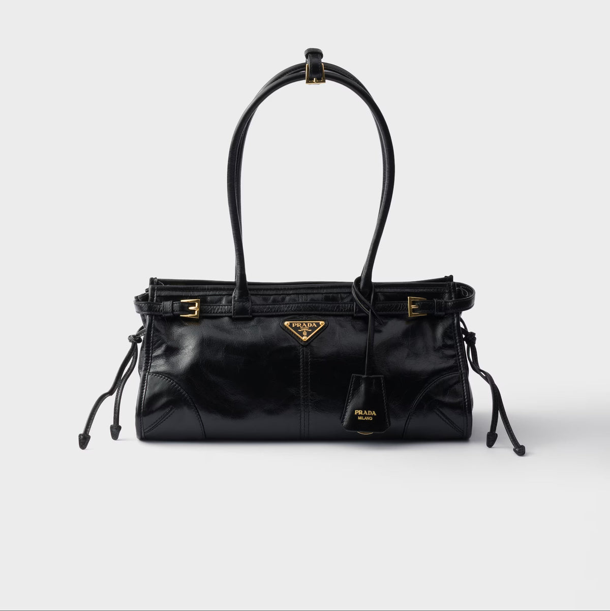 Prada Bonnie Medium Leather Handbag
