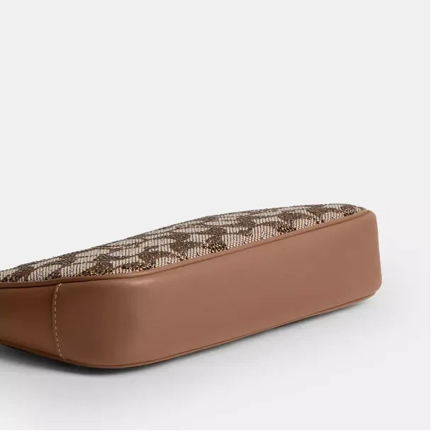Coach Plaza Bag In Crystal Signature Jacquard