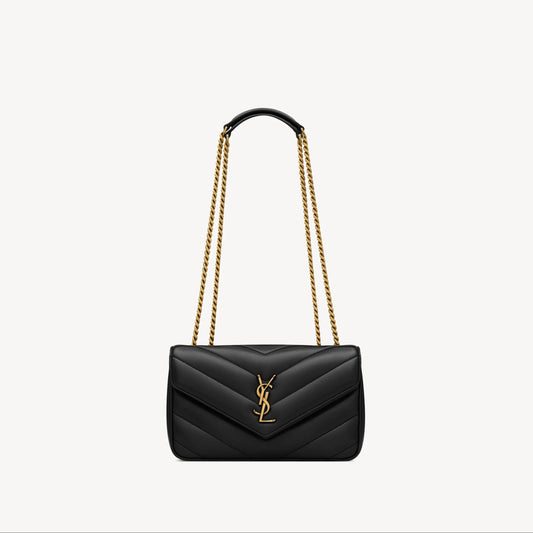 Loulou Small in Matelassé Lambskin
