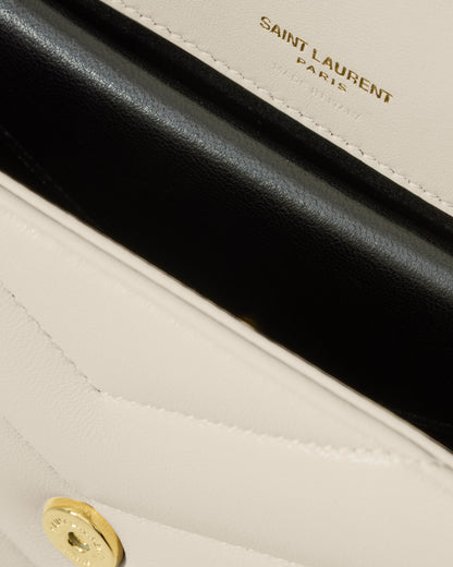 Loulou Small in Matelassé Lambskin