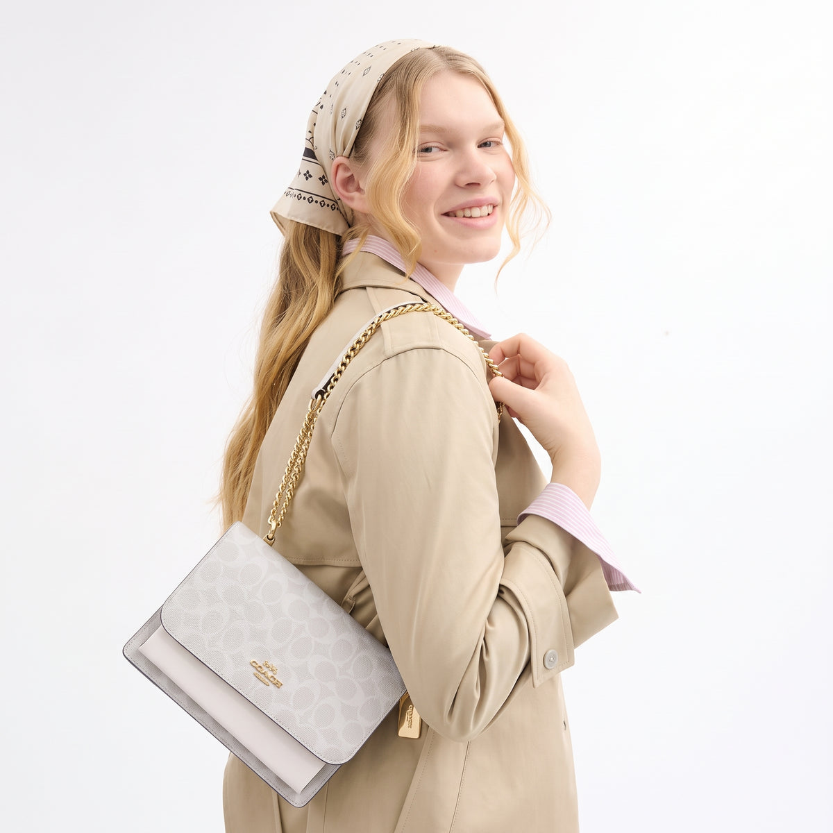 Coach Mini Klare Signature Crossbody Bag