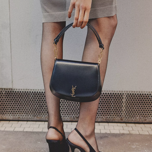 Saint Laurent Elegant Voltaire Top Handle Shoulder Bag