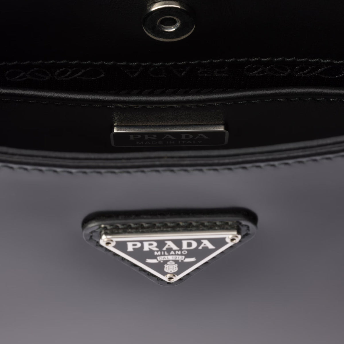 Prada Cleo Brushed Leather Shoulder Bag