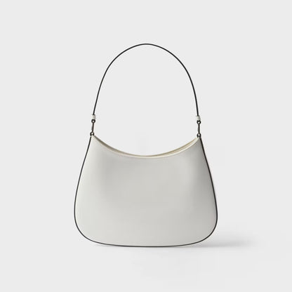 Prada Cleo Brushed Leather Shoulder Bag