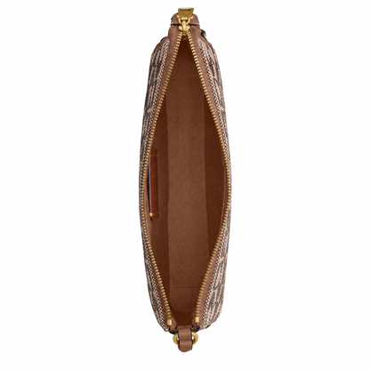 Coach Plaza Bag In Crystal Signature Jacquard
