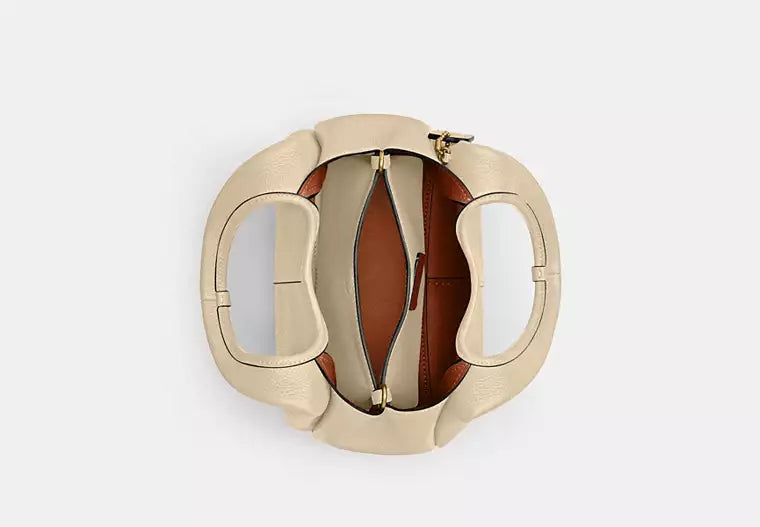 Coach Cream Lana Create Ribbon Bag