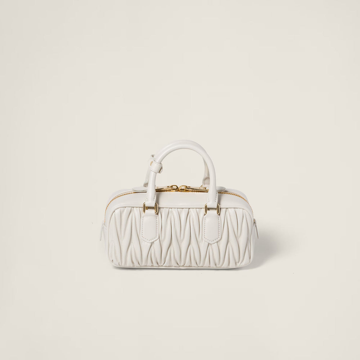Miu Miu Arcadie Matelassé Nappa Leather Bag